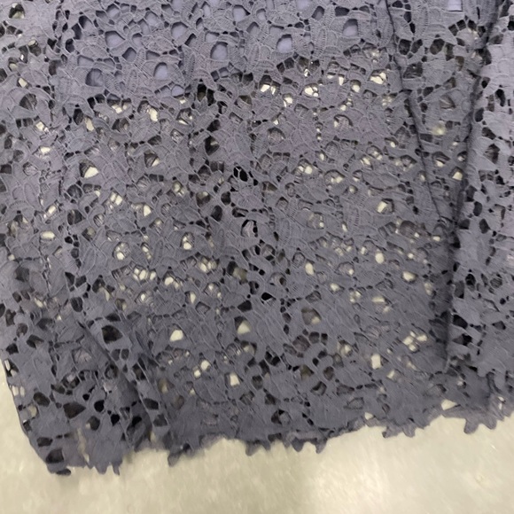 ASTR purple eggplant lace midi dress ZL - Picture 8 of 14